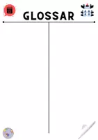 Vorschau - Arbeitsblätter - Glossarvorlagen - Seite 1