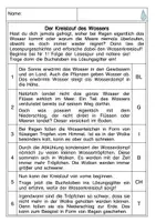 Vorschau - Arbeitsblätter - Lesespurgeschichte Wasserkreislauf Sachtext - Seite 3