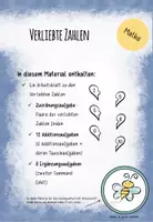 Vorschau - Arbeitsblätter - Freebie - Arbeitsblatt: Verliebte Zahlen - Deckblatt