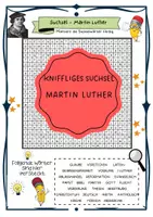 Vorschau - Arbeitsblätter - Suchsel - Martin Luther und Reformation - Deckblatt