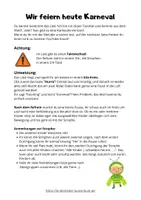 Vorschau - Text - Kinderlied {Wir feiern heute Karneval} - Seite 3
