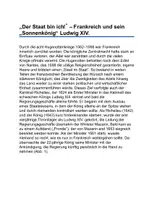 Vorschau - Anderer Materialtyp - GESCHICHTSUNTERRICHT: Absolutismus - Frankreich und sein Sonnenkönig - Seite 1