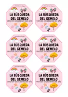 Vista previa - Juegos / Gamificación - Paquete: "Búsqueda del Gemelo" (estaciones del año) - página 1