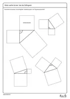 Vorschau - Arbeitsblätter - Materialpaket "Der Satz des Pythagoras – Einführung" - Seite 2
