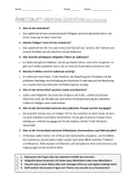 Vorschau - Arbeitsblätter - AB mit Fragen zum Thema "Judentum" + Lösungsblatt + Infografik - Seite 2