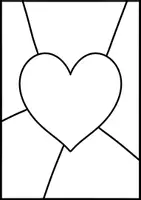 Vorschau - Mal- und Bastelvorlagen - Valentinstag & Muttertag Pop Art zum Weiter und Ausmalen - Seite 3