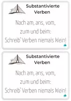 Vorschau - Poster - Materialpaket Merksätze und Eselsbrücken | Rechtschreibung - Seite 1
