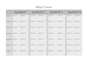 Vorschau - Poster - Turnierbögen 4vs4 6vs6 oder 8vs8 Drucken oder interaktiv (pages) - Deckblatt