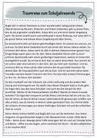Vorschau - Stundenentwürfe - Religion/Ehtik - Reflexion "Ende des Schuljahres" (Kl. 5-10) - Seite 1