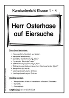 Vorschau - Unterrichtsreihen - Kunstidee: Herr Osterhase auf Eiersuche - Grundschule Klasse 1bis 4 Frühling/ Ostern - Seite 3