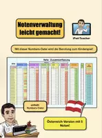 Vorschau - Anderer Materialtyp - digitales Notenverwaltungssystem - NUR FÜR NUMBERS (5 Noten) - Deckblatt