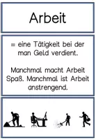 Vorschau - Präsentationen/Tafelbilder - Materialpaket zu Arbeit - Deckblatt