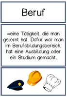 Vorschau - Präsentationen/Tafelbilder - Tafelkarten Arbeit - Begriffe - Seite 3