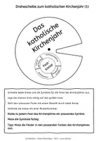 Vorschau - Arbeitsblätter - Drehscheibe zum katholischen Kirchenjahr - Seite 2