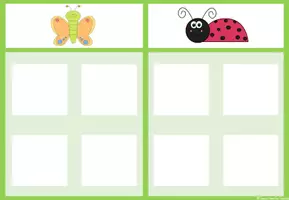 Vorschau - Arbeitsblätter - Tiere im Garten - Klettaufgaben & Graphomotorik - Seite 2