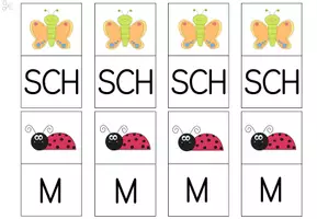 Vorschau - Arbeitsblätter - Tiere im Garten - Klettaufgaben & Graphomotorik - Seite 3