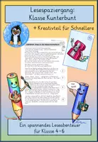 Vorschau - Arbeitsblätter - Materialpaket Deutsch, Lesen & Schreiben mit der Klasse Kunterbunt - Seite 1