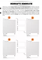 Vorschau - Arbeitsblätter - Wehrhafte Demokratie: Instagram Kreativaufgabe #demokratiestärken - Seite 1