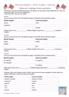 Vorschau - Stundenentwürfe - Arbeitsblätter Lerntheke American English vs British English - Seite 3