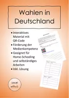 Vorschau - Arbeitsblätter - Wahlen in Deutschland - Deckblatt
