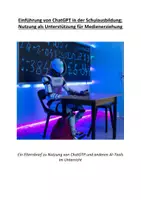Vorschau - Lehrpläne/Lehrermaterial - Elternbrief: Einführung von ChatGPT in der Schulausbildung - Deckblatt