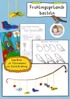 Vorschau - Unterrichtsreihen - Frühlingsgirlande basteln, Kunst im Frühling, Vögel - Deckblatt