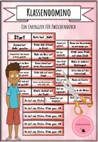 Vorschau - Spiele - Klassendomino (Energizer für Zwischendurch) - Deckblatt