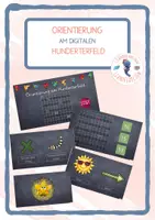 Vorschau - Stationenlernen - Orientierung am Hunderterfeld interaktiv - Deckblatt