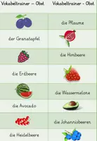 Vorschau - Spiele - Faltübung - Thema Früchte/Obst - Vokabeln - DAZ - Seite 3