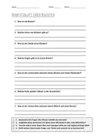 Vorschau - Arbeitsblätter - AB mit Fragen zum Thema "Klöster" + Lösungsblatt + Infografik - Deckblatt