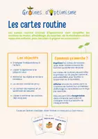Aperçu - Apprentissages en autonomie - Devenir autonome avec les Cartes Routines Graines d'O - Page de couverture