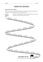 Vorschau - Arbeitsblätter - Leserennen (Lesemotivation, Lesewettbewerb) - Seite 1
