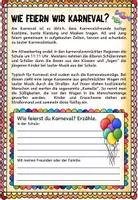 Vorschau - Mal- und Bastelvorlagen - Rund um den Karneval (Arbeitsheft + analoges Flipbook + interaktive PDF mit Quiz) - Seite 3