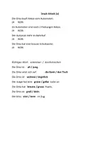 Vorschau - Arbeitsblätter - Snack Attack, DaZ Material zum Kurzfilm - Deckblatt