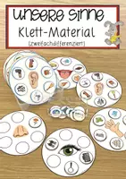 Vorschau - Anderer Materialtyp - Klettkreise Sinne - Deckblatt
