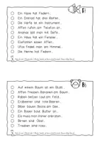 Vorschau - Arbeitsblätter - Lesen gegen die Zeit - sinnerfassend Lesen Klasse 1 Frohes Lernen - Seite 2