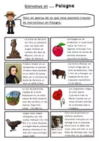 Aperçu - Feuilles d'exercices - Tour d'Europe : la Pologne - Page 1