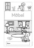 Vorschau - Arbeitsblätter - Deutsch/ DaZ - Arbeitsblätter Möbel - Sprachförderung, Wortschatz, Inklusion - Seite 1