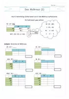 Vorschau - Unterrichtsreihen - Arbeitsblätter zur Einführung der schriftlichen Multiplikation - Seite 2