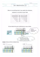 Vorschau - Unterrichtsreihen - Arbeitsblätter zur Einführung der schriftlichen Multiplikation - Seite 3