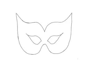 Vorschau - selbst erstellte Cliparts/Grafiken - Karnevals-Maske Vorlage - Seite 2