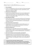 Vorschau - Arbeitsblätter - AB mit Fragen zum Thema "Muskeln" + Lösungsblatt + Mindmap + Infografik - Seite 3