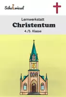 Vorschau - Arbeitsblätter - Arbeitsheft Christentum 4./5. Klasse - Deckblatt