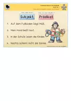 Vorschau - Unterrichtsreihen - Grammatik Kartei Satzglieder Nr. 1 (4 Fälle des Nomens) - Seite 3