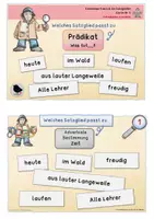 Vorschau - Unterrichtsreihen - Grammatik Kartei Satzglieder Nr. 5 - Seite 3