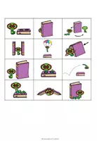 Vorschau - Arbeitsblätter - Prepositions of Place - Legeübung - Seite 1