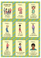 Vista previa - Tarjetas / Manipulativos - Describing People: I have... Who has...?; 36 cards (Inglés) - página 2