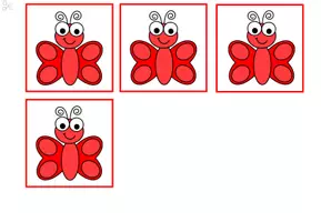 Vorschau - Arbeitsblätter - Schmetterlinge & Farben - Seite 3