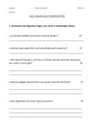 Vorschau - Test - Klassenarbeit zur Lektüre "Rico, Oskar und die Tieferschatten" - Seite 1