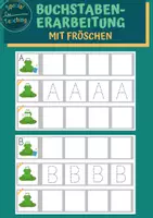 Vorschau - Arbeitsblätter - Strukturierter Buchstabenlehrgang mit Fröschen - Deckblatt